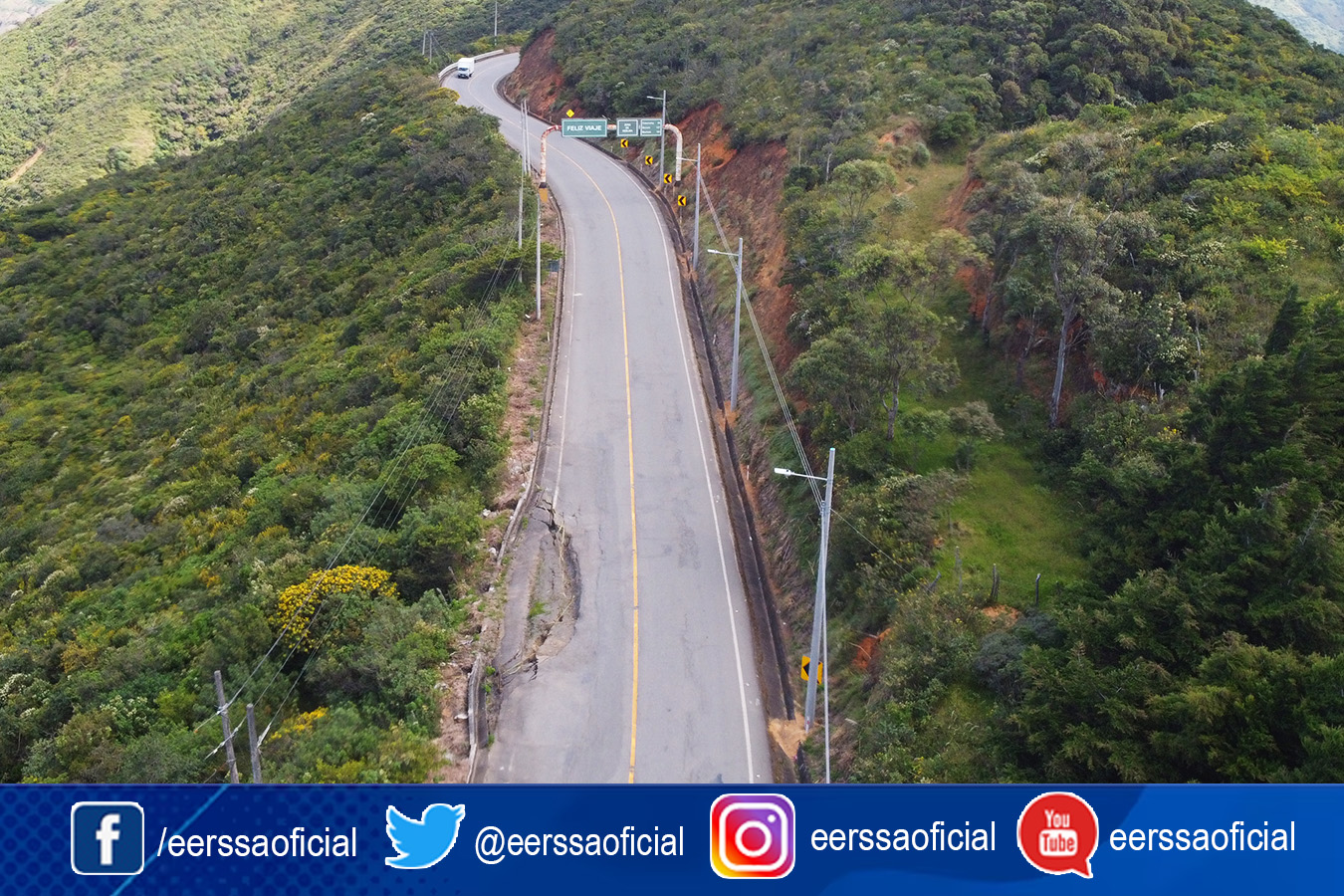 EERSSA ilumina el sector Las Chinchas y fortalece la seguridad vial