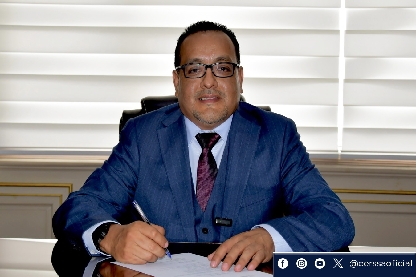 Alfredo Zúñiga Tinizaray asume la Presidencia Ejecutiva de la EERSSA