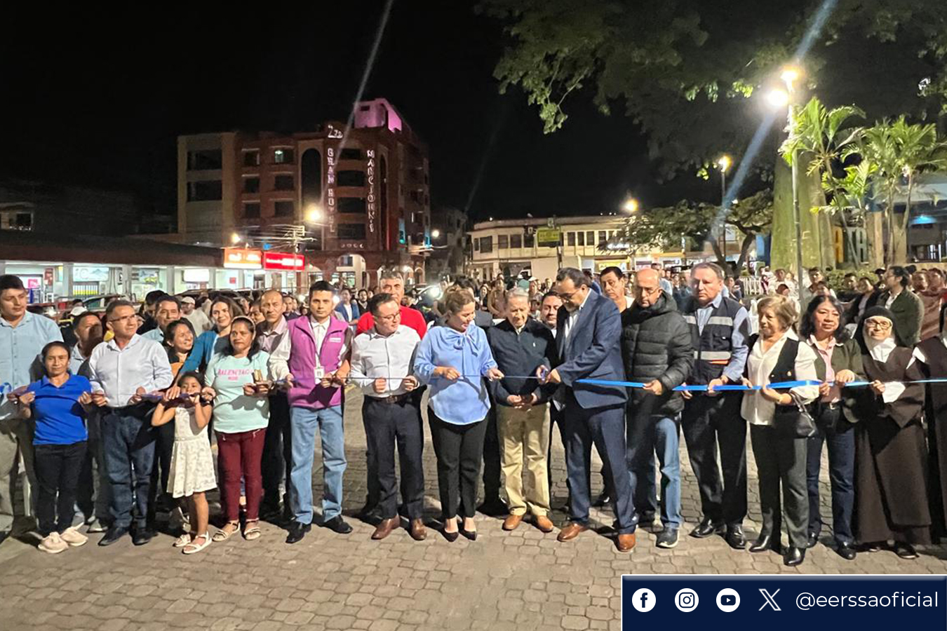 Catamayo cuenta con nueva iluminación LED que mejora la seguridad y el desarrollo del cantón