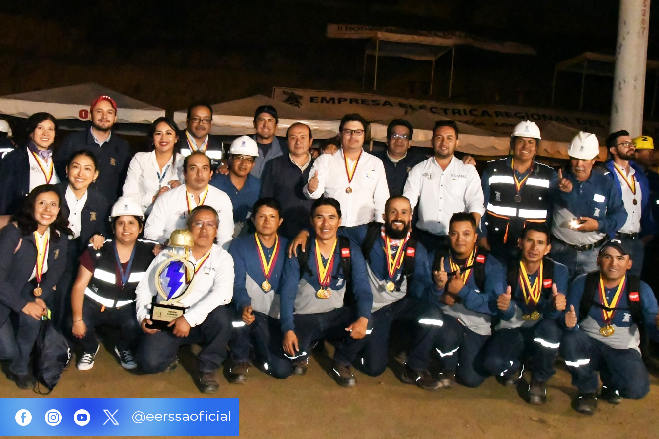 Loja fue sede del II rodeo nacional de linieros del Ecuador