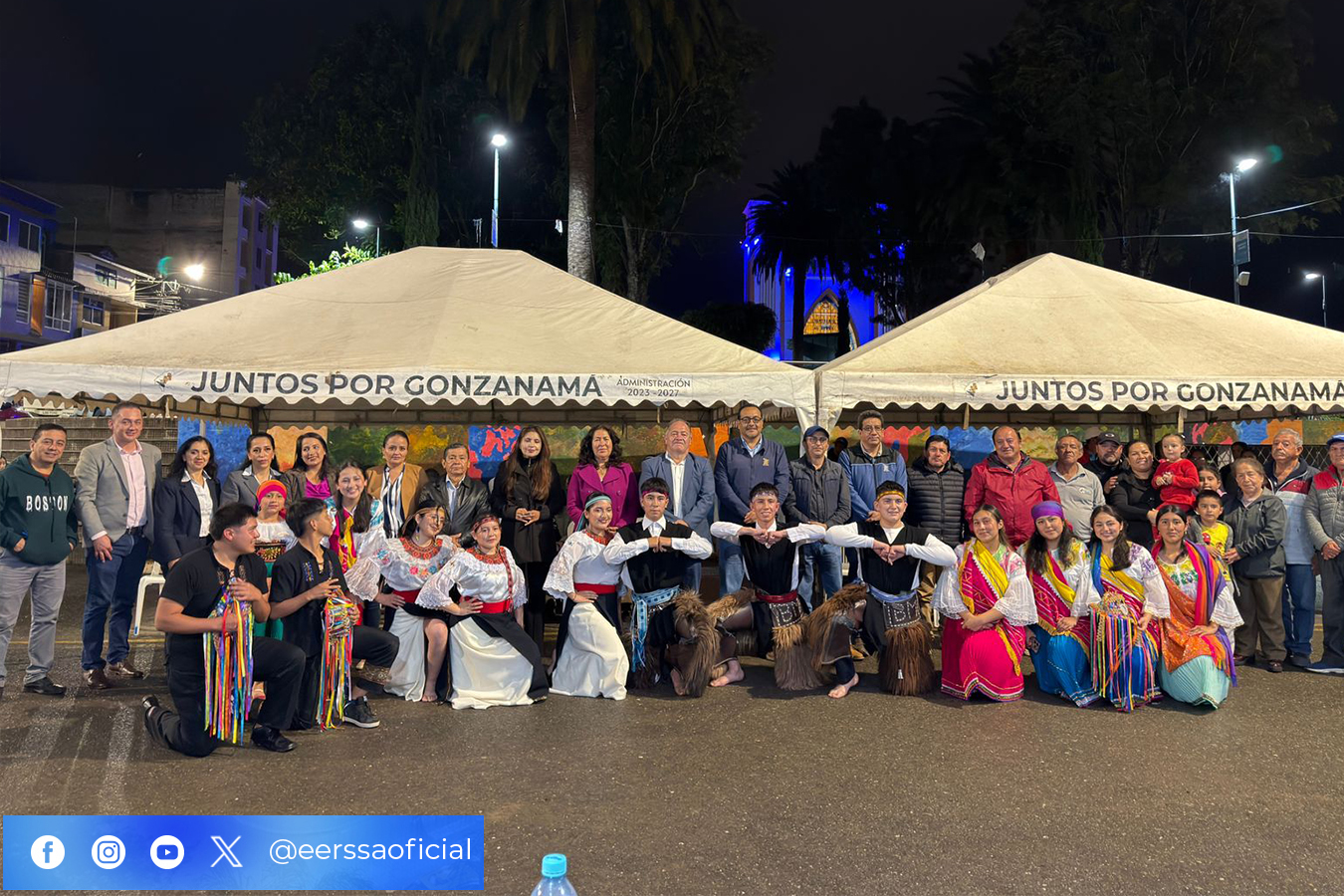 Más de 356 luminarias led renuevan la imagen urbana de GONZANAMÁ, CHANGAIMINA Y NAMBACOLA